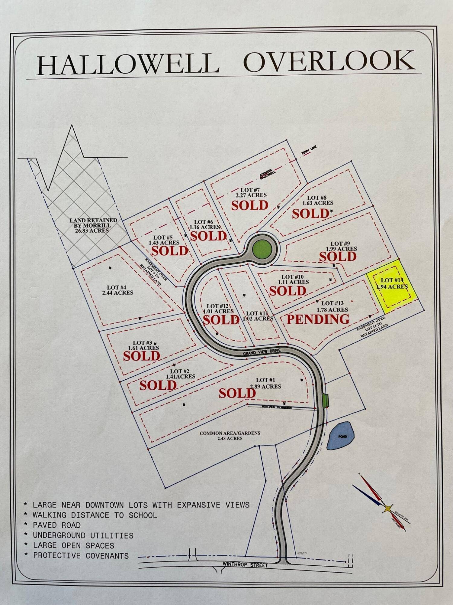 Hallowell, ME 04347,Lot #14 Overlook DR