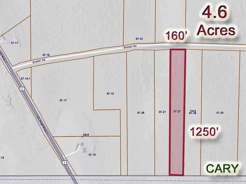Cary Plt, ME 04471,Lot 27 Brewer RD