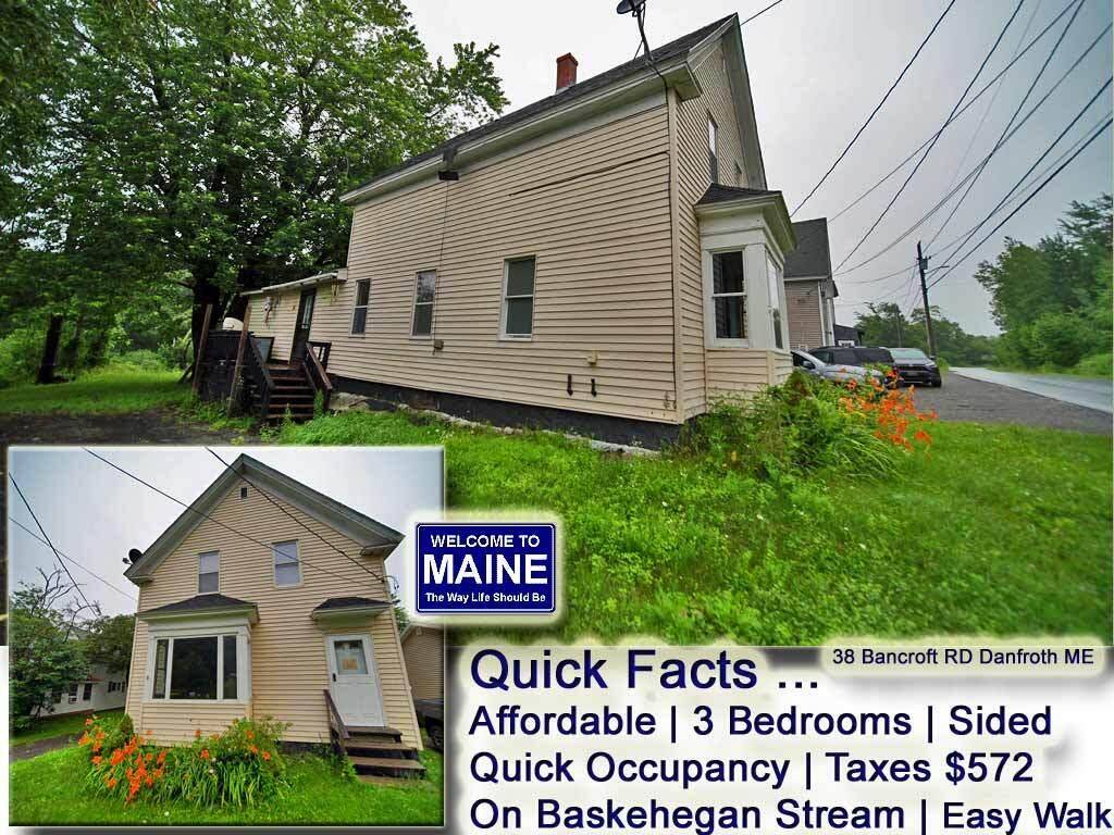 Danforth, ME 04424,38 Bancroft RD