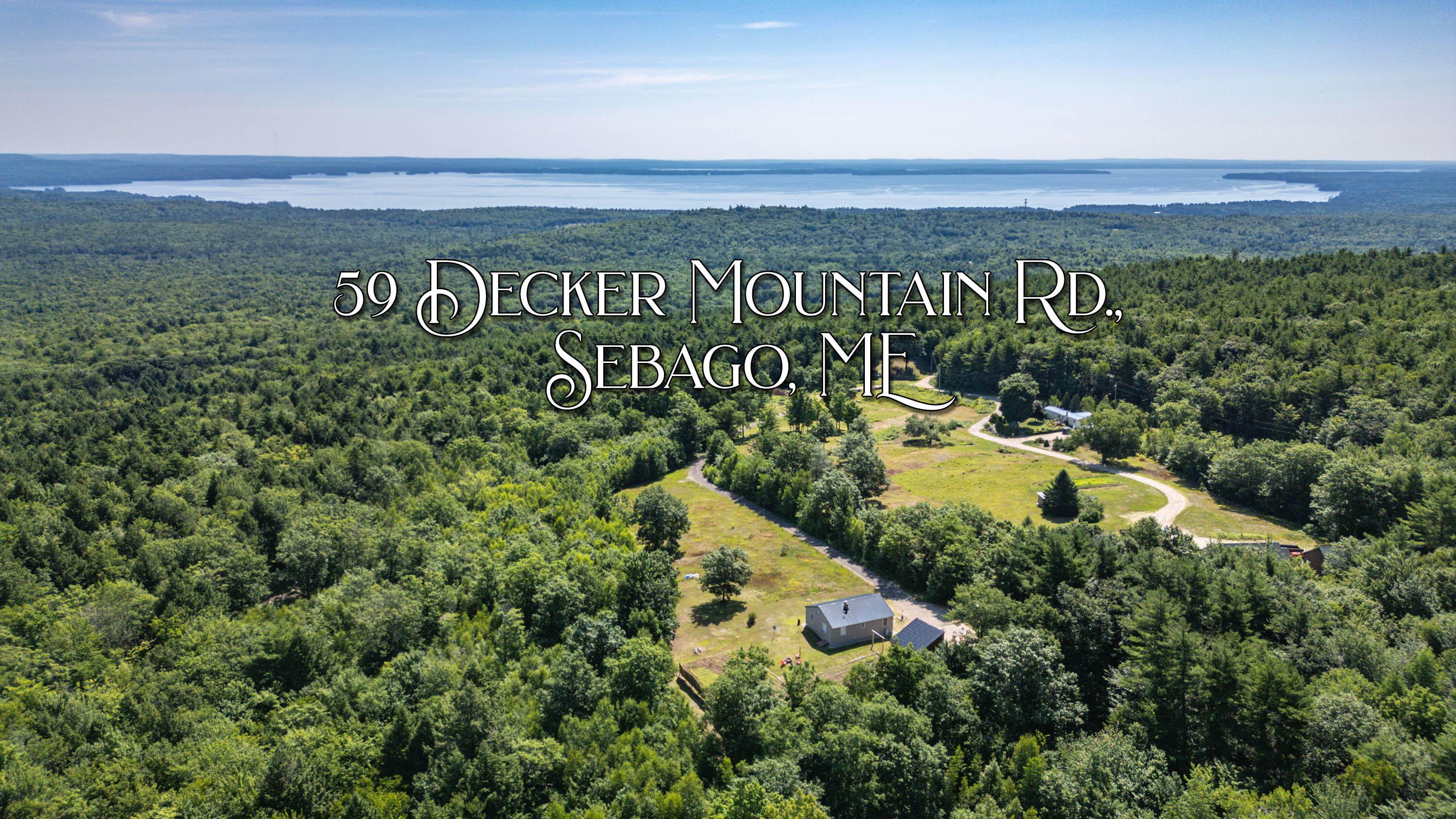 Sebago, ME 04029,59 Decker Mountain RD