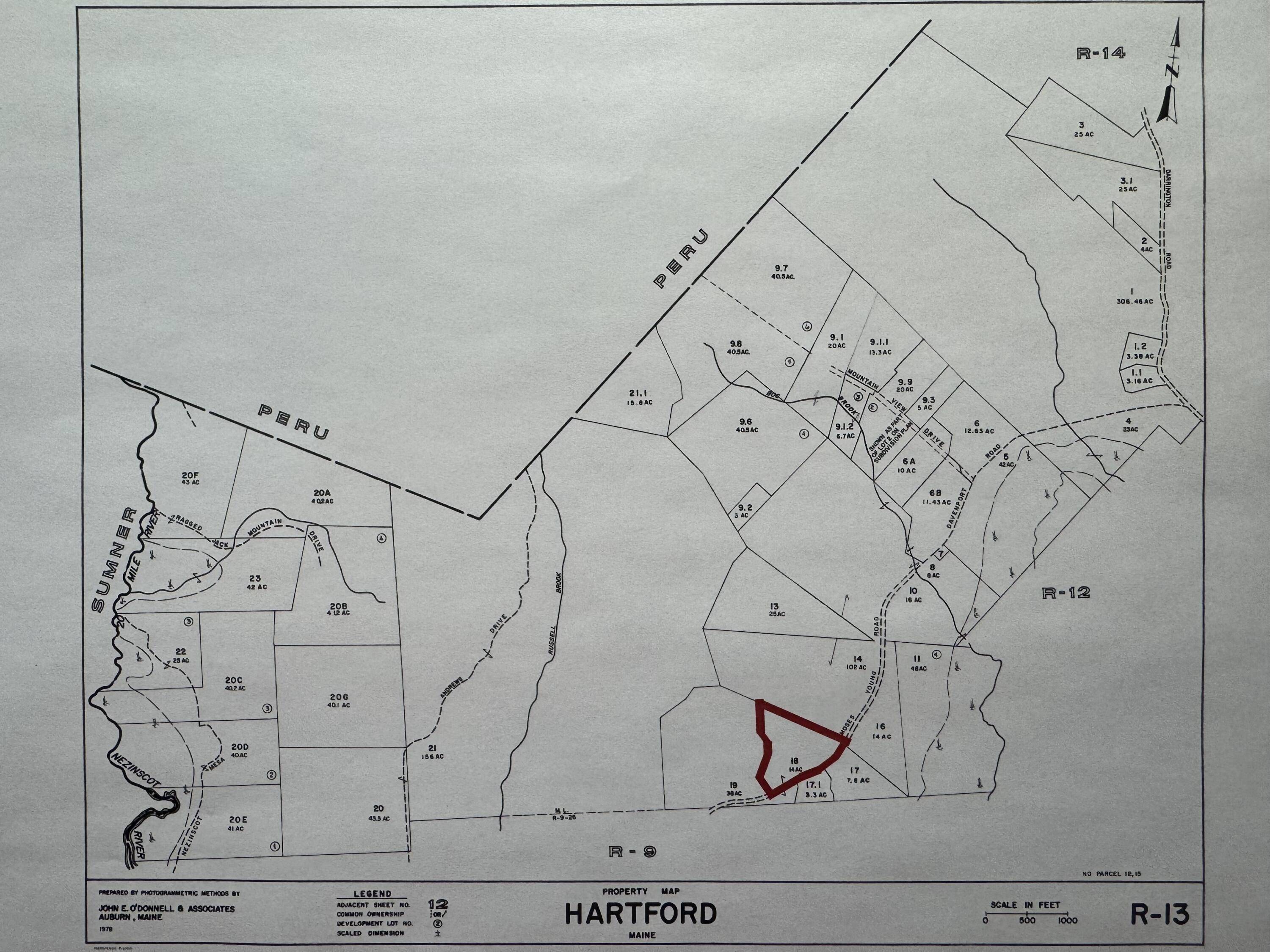 Hartford, ME 04220,R13-18 Davenport RD