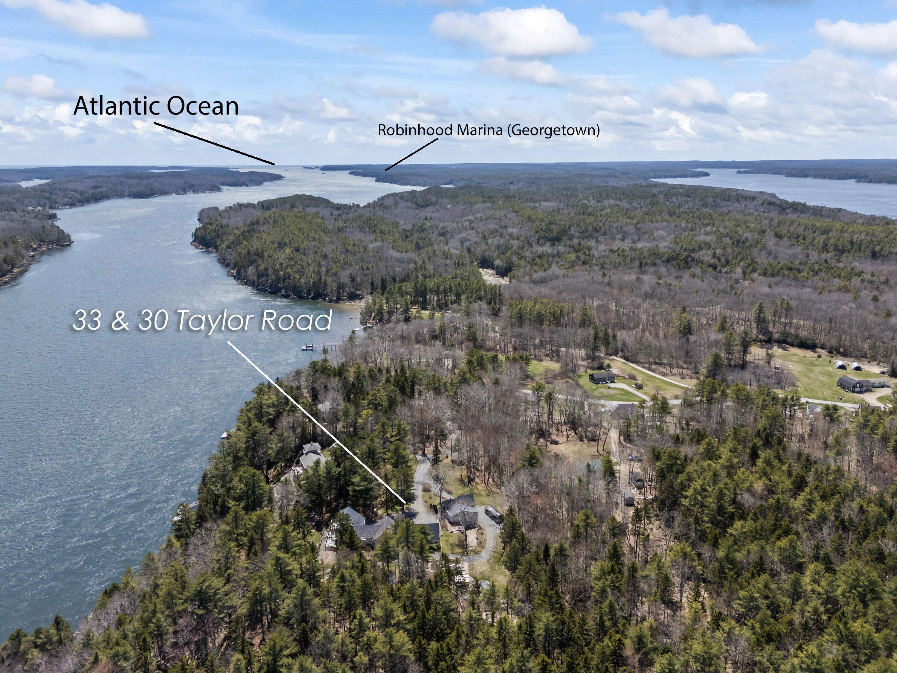 Westport Island, ME 04578,33 & 30 Taylor RD