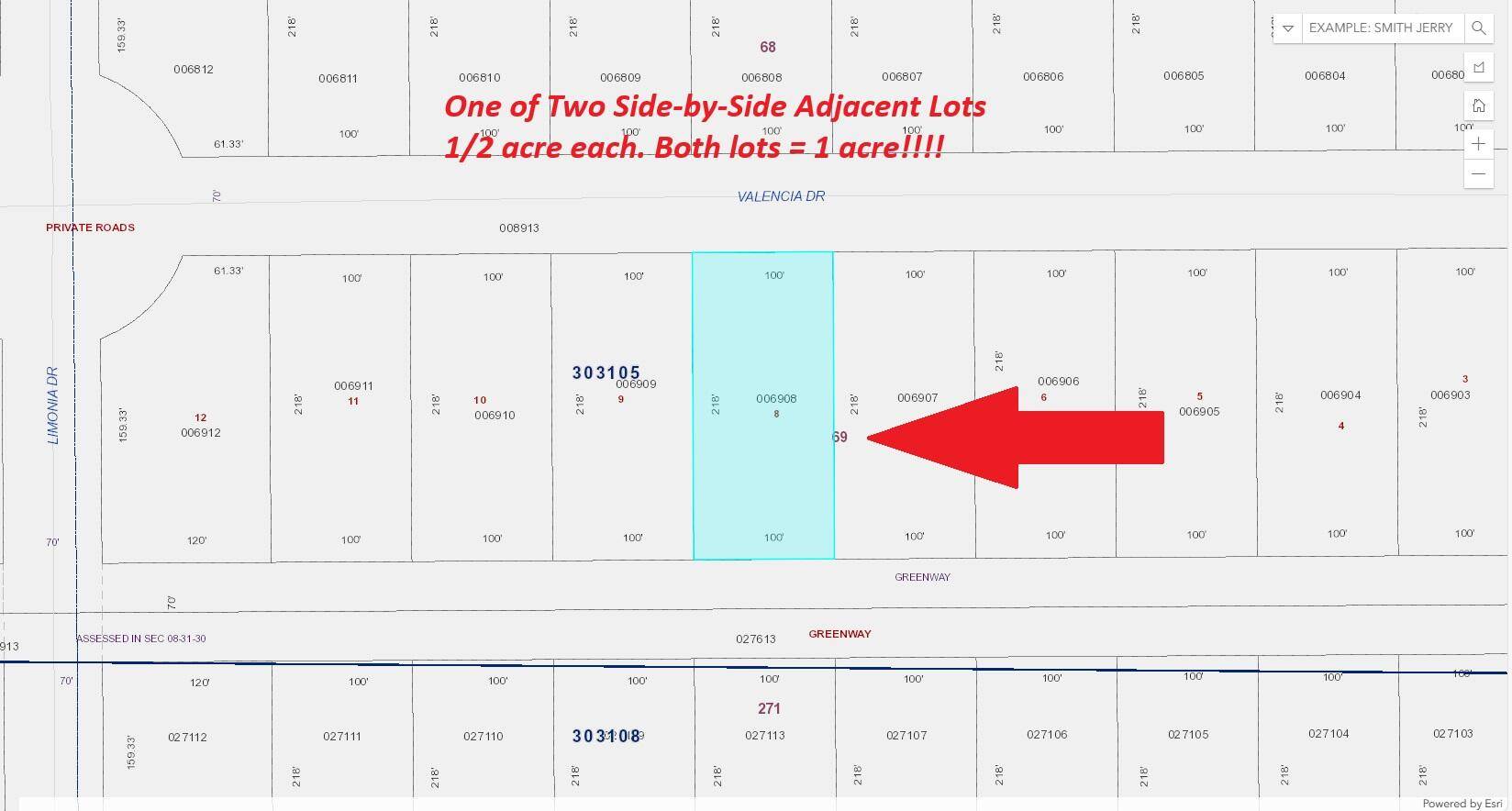 Indian Lake Estates, FL 33855,00000 Valencia DR