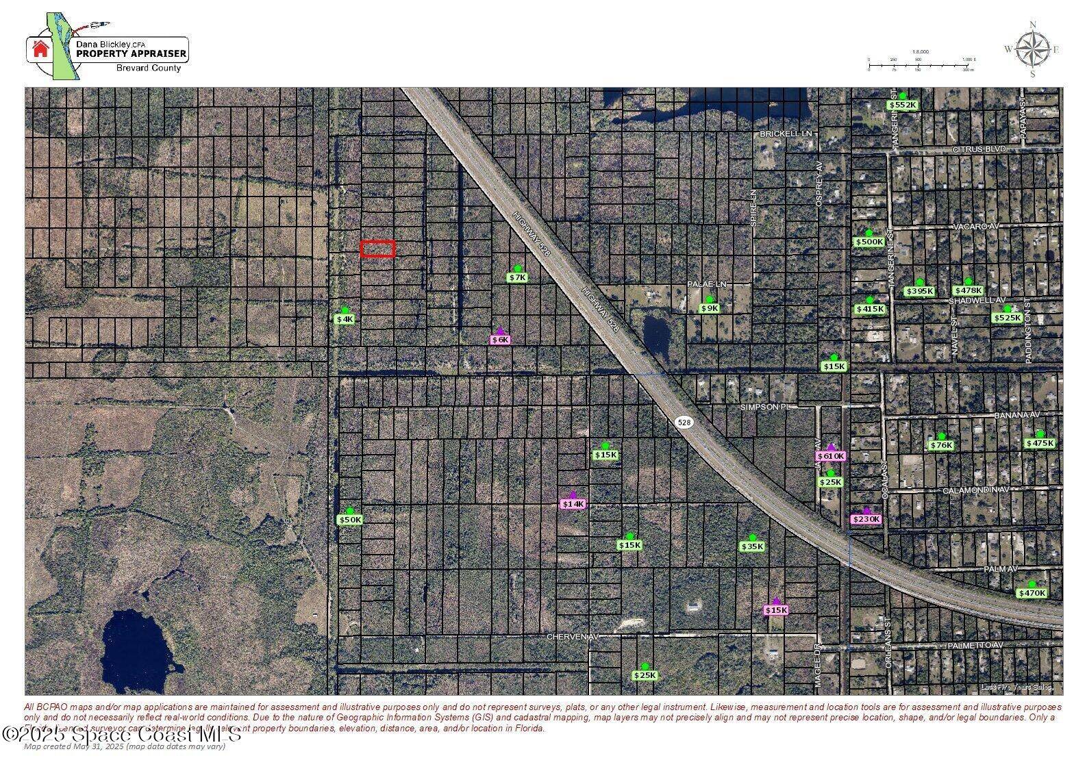 Cocoa, FL 32926,0 No Name Road RD N