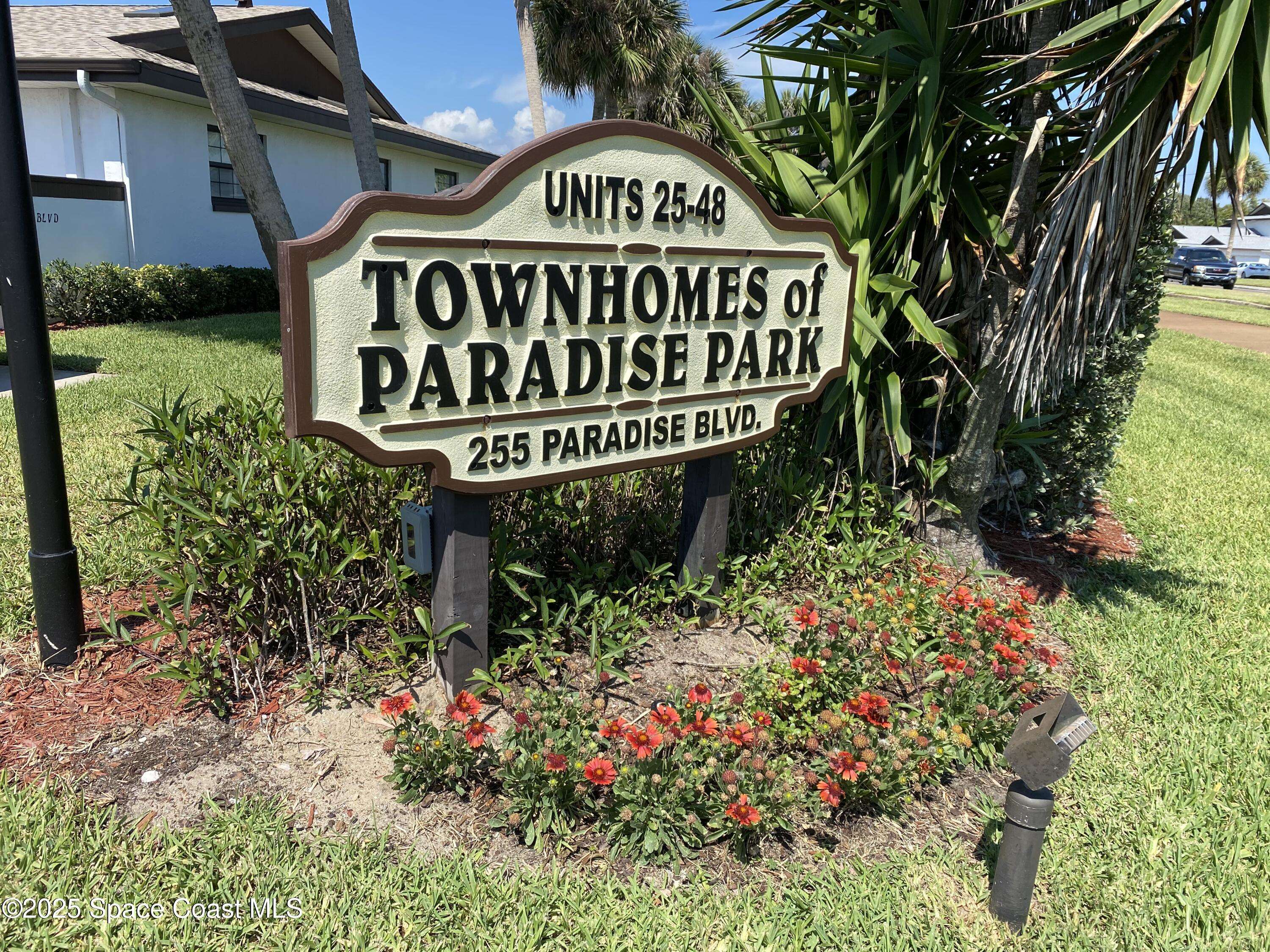 Indialantic, FL 32903,255 Paradise BLVD #25
