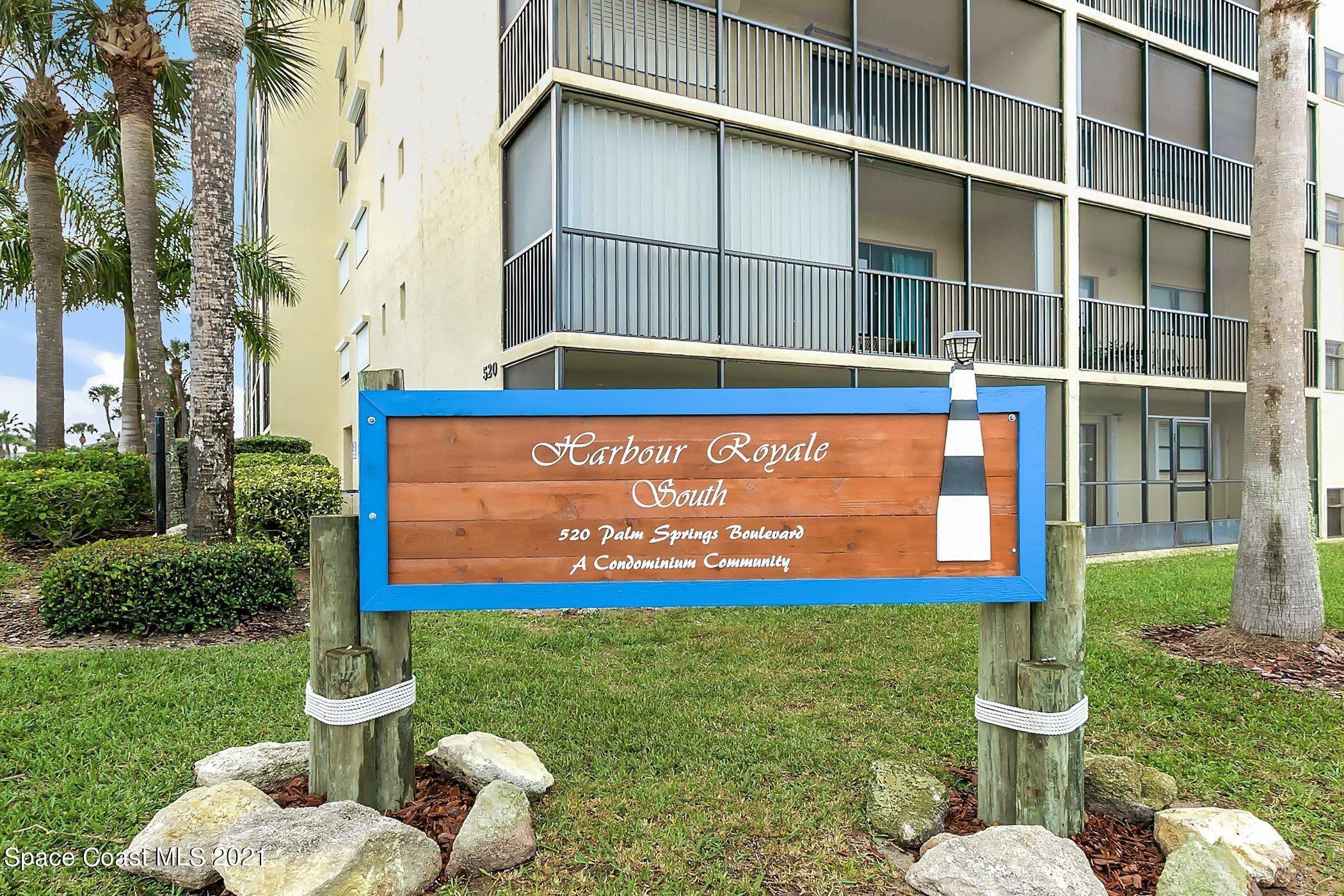 Indian Harbour Beach, FL 32937,520 Palm Springs BLVD #504