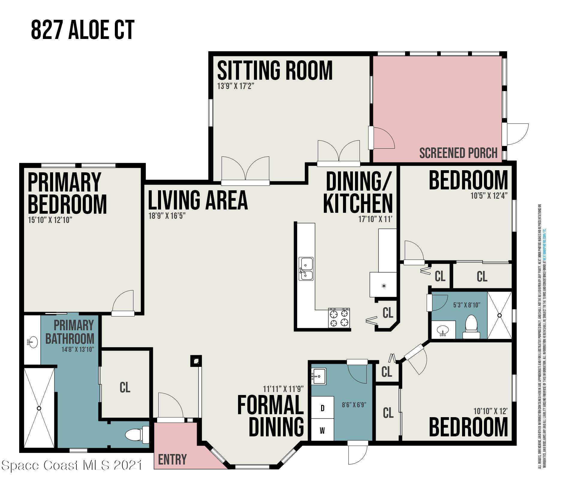 Rockledge, FL 32955,827 Aloe CT