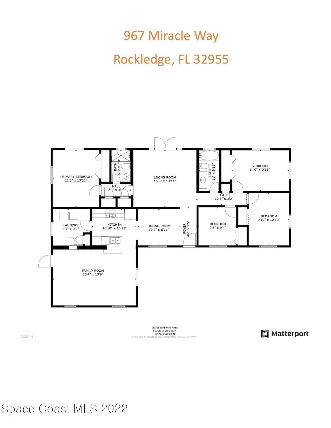 Rockledge, FL 32955,967 Miracle WAY