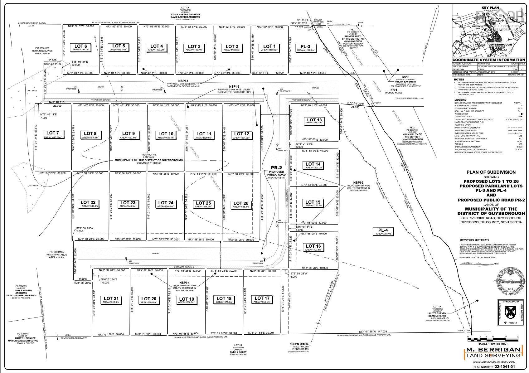 Guysborough, NS B0H 1N0,Lot 3 Cutler Brook Est