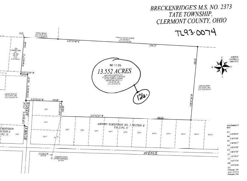 Tate Twp, OH 45106,2698 Runway Ave