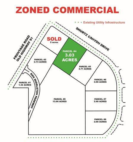 Cedar City, UT 84720,Parcel #4 3.03 Acres South Interchange