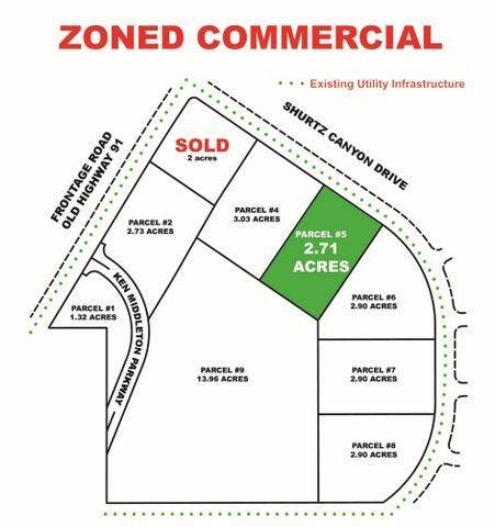 Cedar City, UT 84720,Parcel #5 2.71 Acres South Interchange