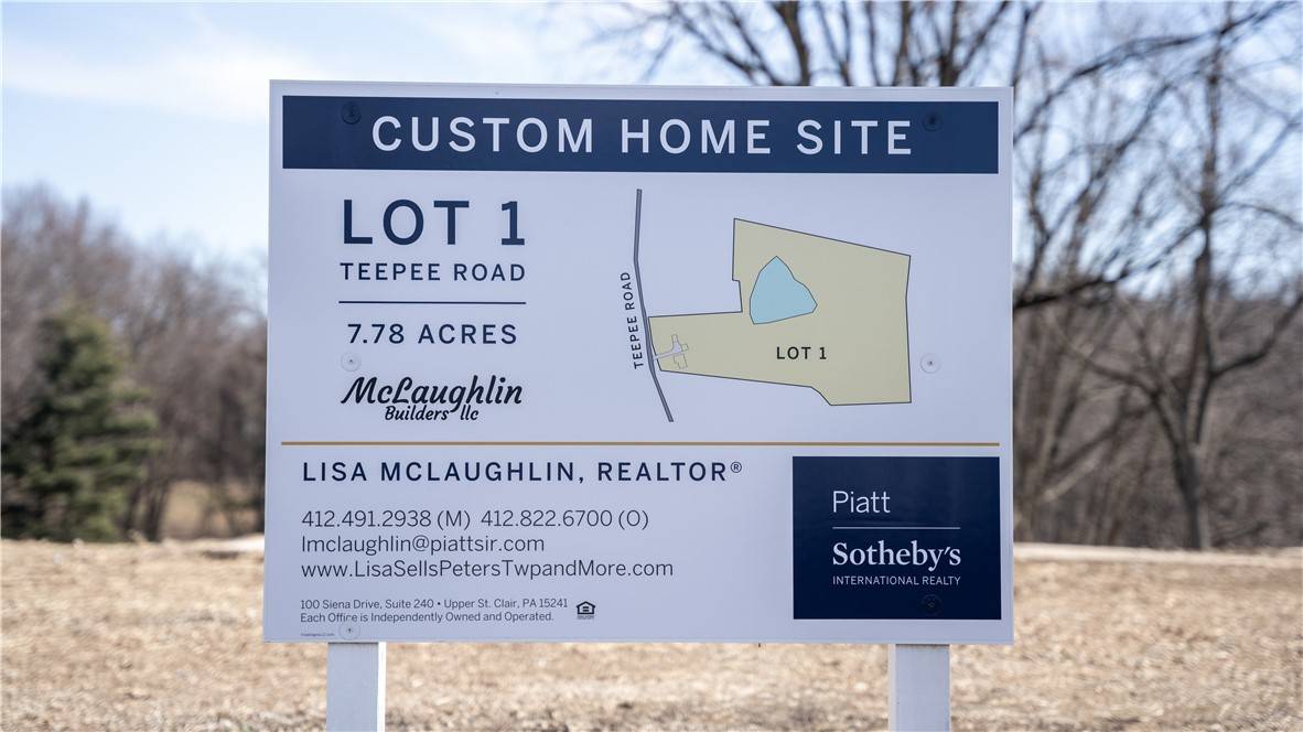Peters Twp, PA 15317,Lot 1-215 Teepee Rd