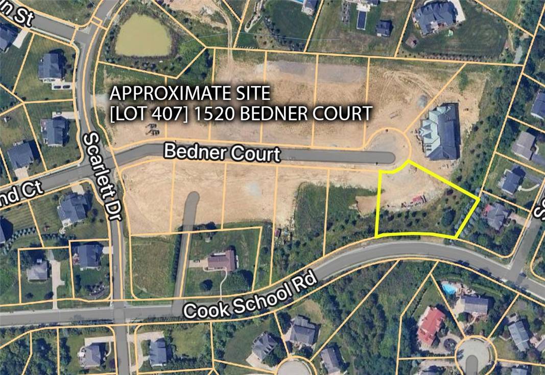 Upper St. Clair, PA 15241,[Lot 407] 1520 Bedner Court