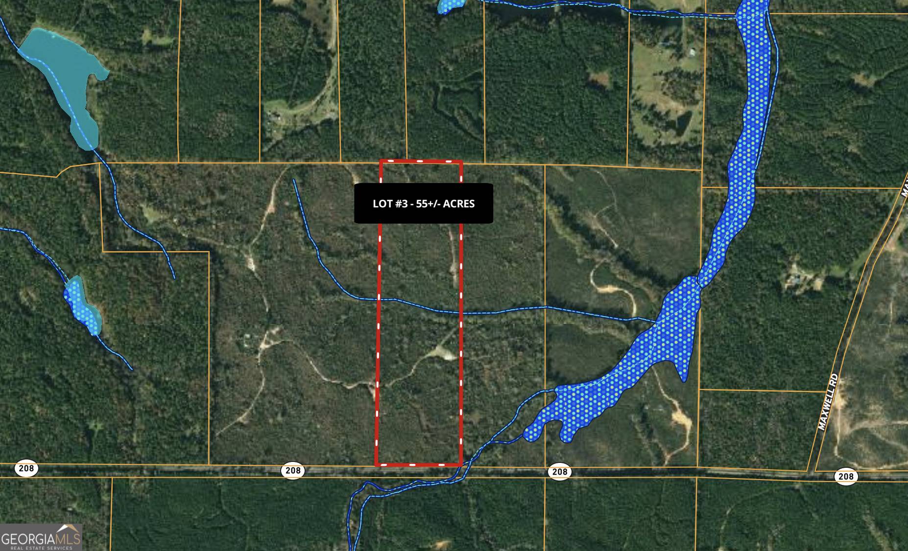 Talbotton, GA 31827,LOT #3 Highway 208 #55 ACRES