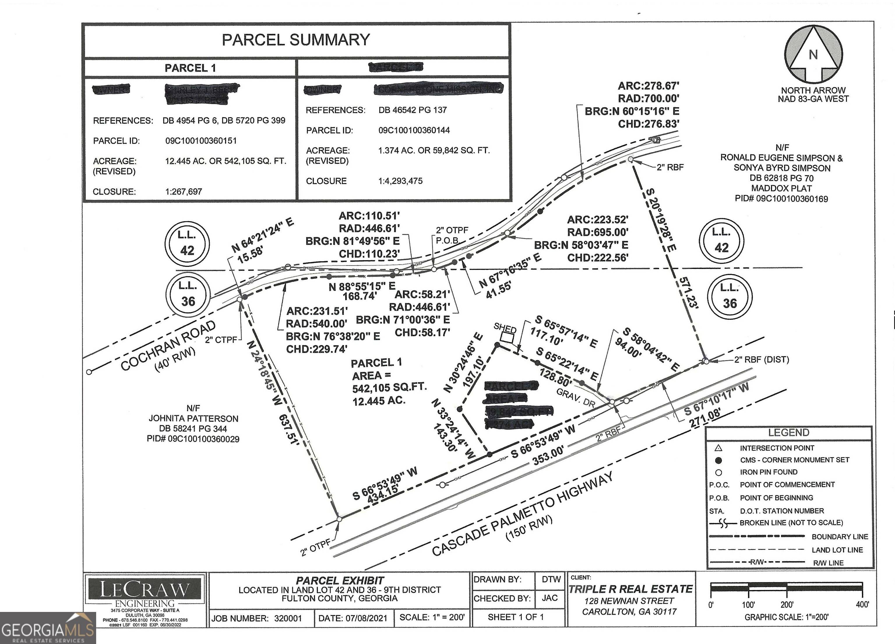 South Fulton, GA 30331,000 Cascade Palmetto