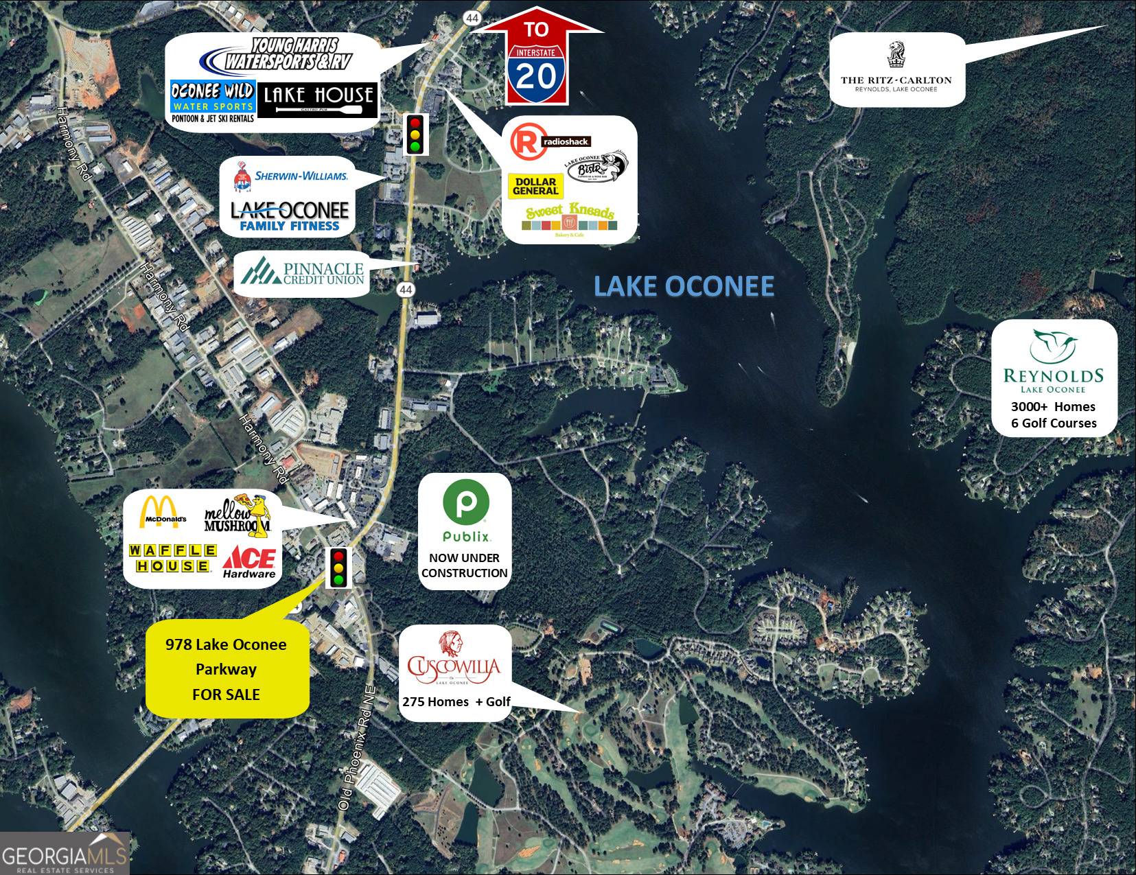 Eatonton, GA 31024,978 Lake Oconee Pkwy