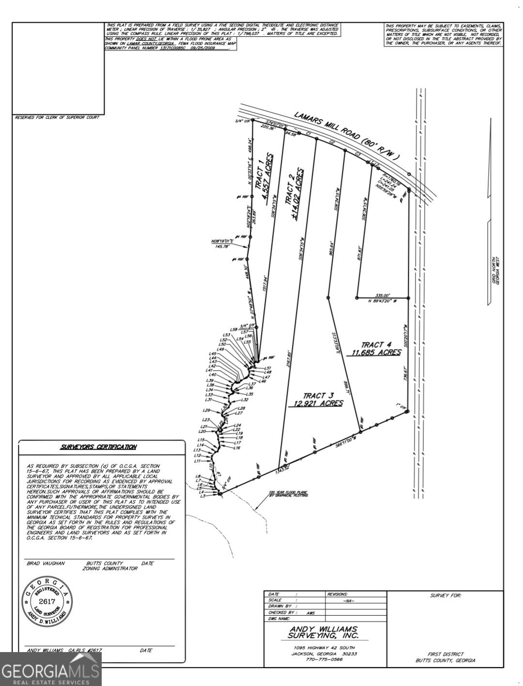 Flovilla, GA 30216,12.5 AC TRACT # Lamars Mill