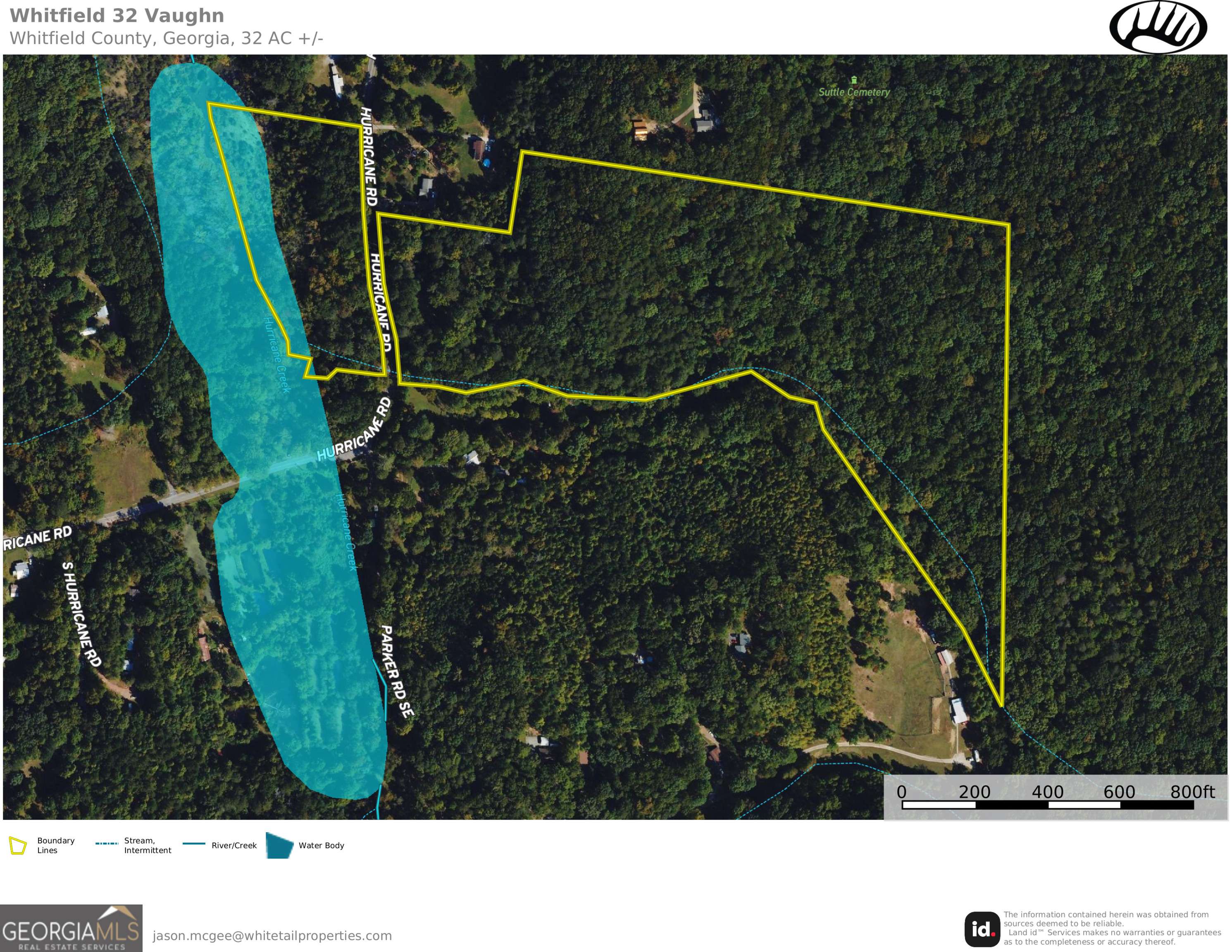 Rocky Face, GA 30740,32 +/- Acres on Hurricane Road