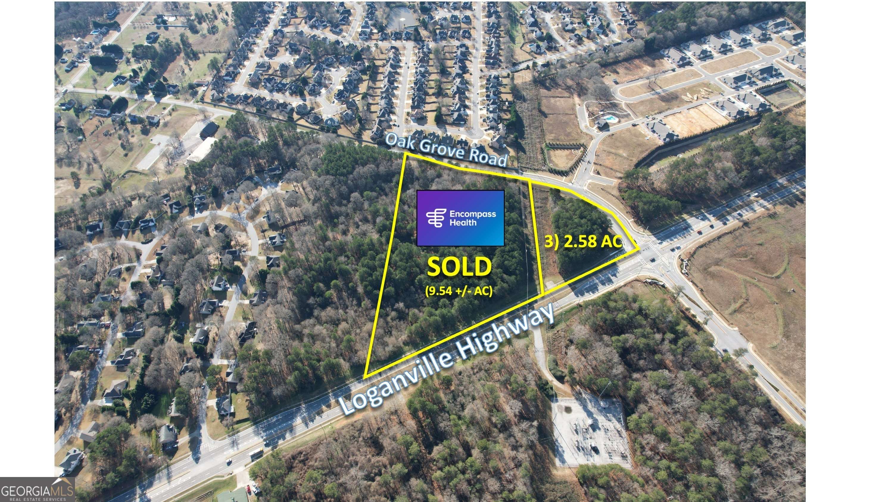 Loganville, GA 30052,0 Loganville Highway #LOT E (2.8 AC)