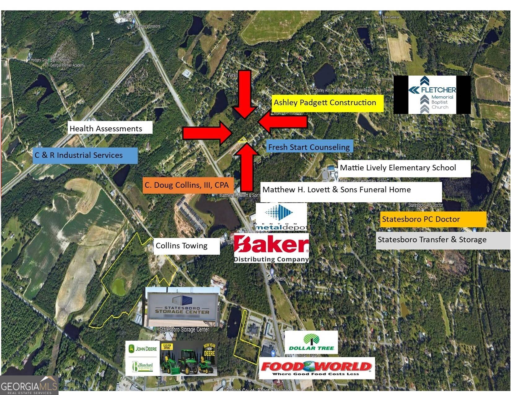 Statesboro, GA 30458,LOT 9 & 10 Myrtle Crossing DR