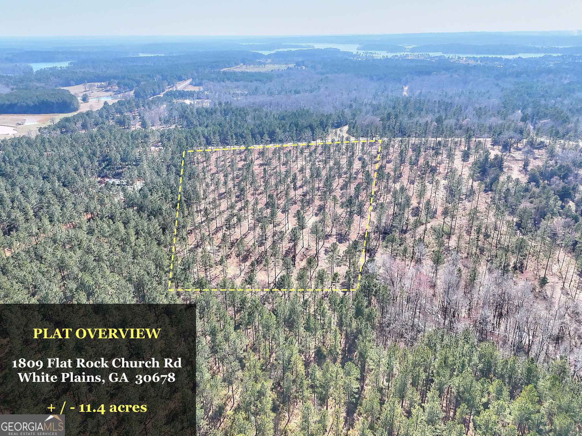 White Plains, GA 30678,1809 Flat Rock Church Road