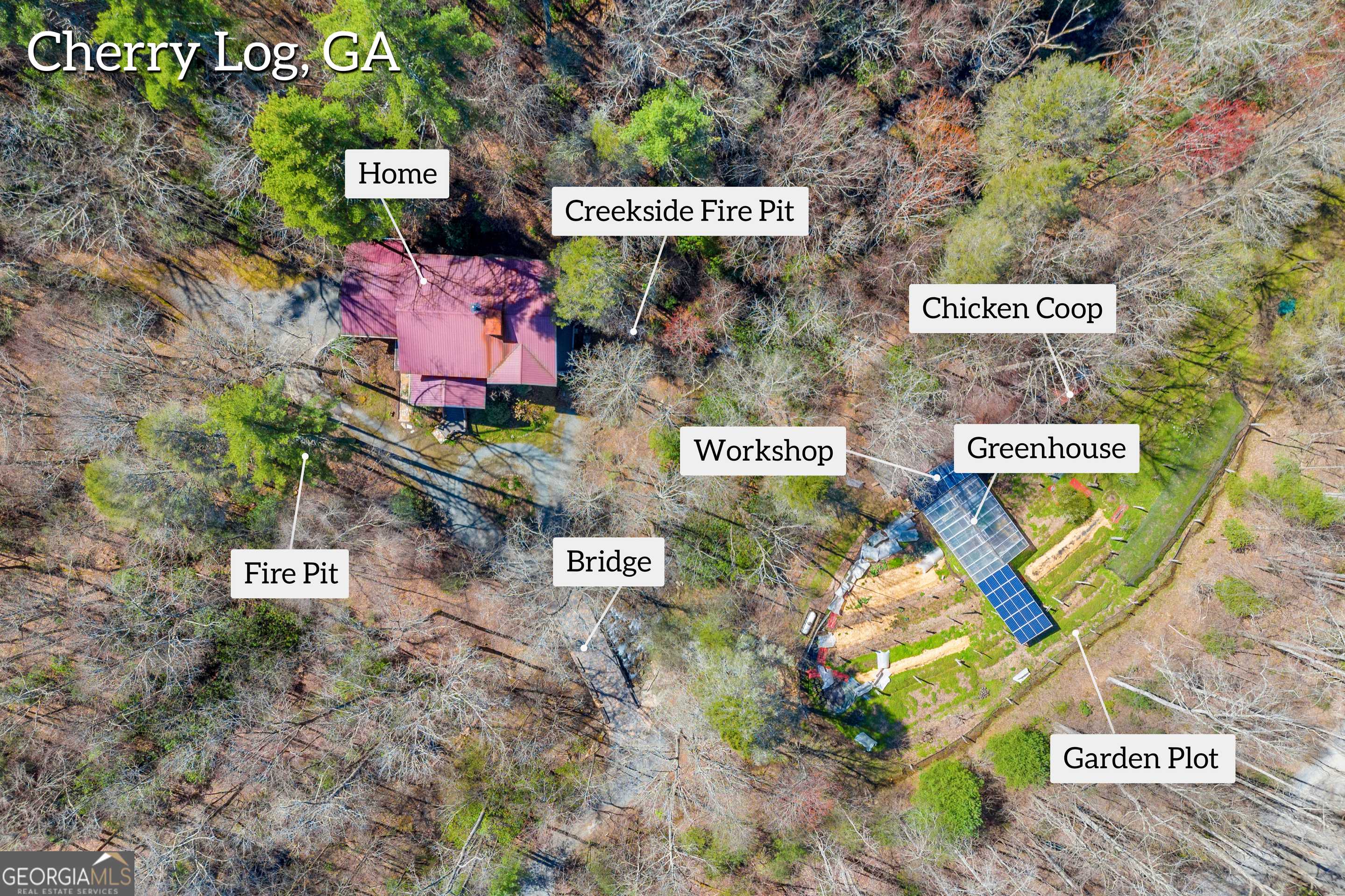 Cherry Log, GA 30522,740 Little Rock Creek RD