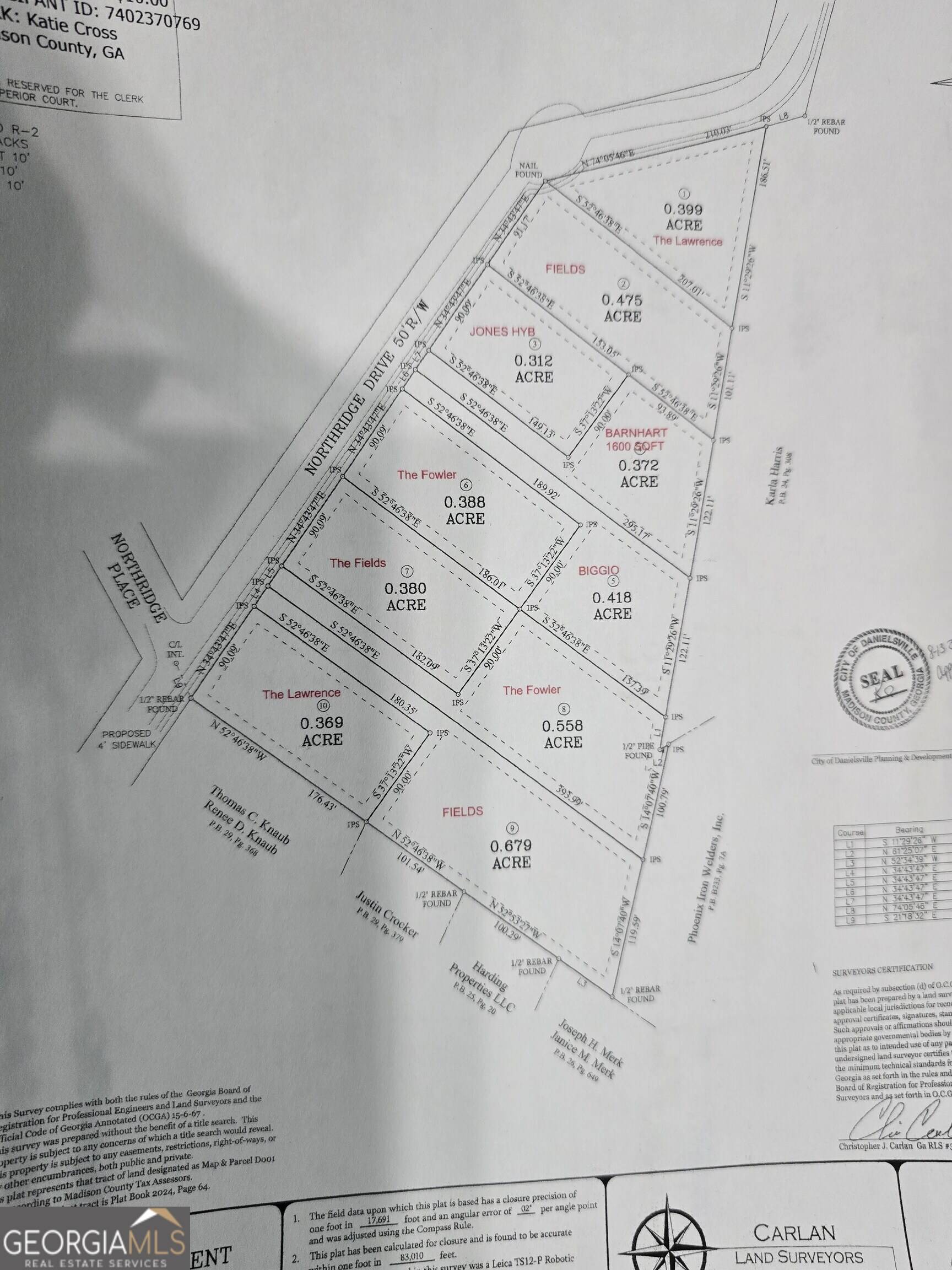 Danielsville, GA 30633,170 Northridge DR #2
