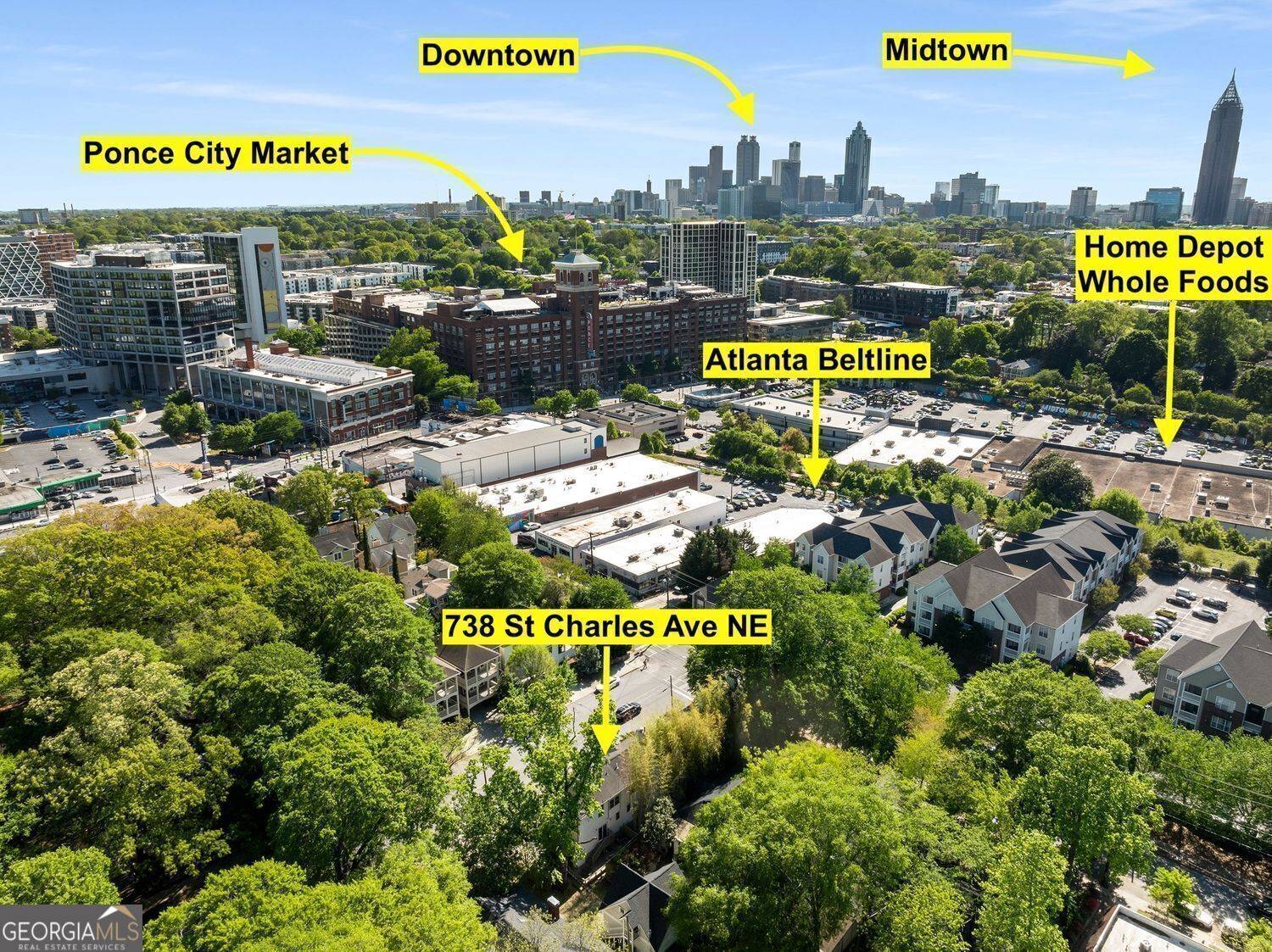 Atlanta, GA 30306,738 Saint Charles AVE NE
