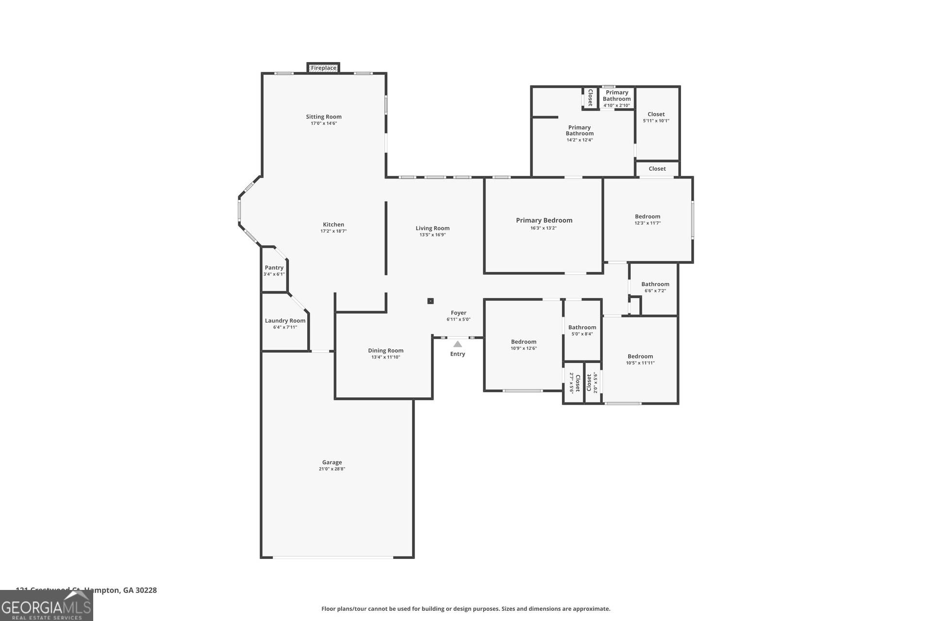 Hampton, GA 30228,121 Crestwood CT