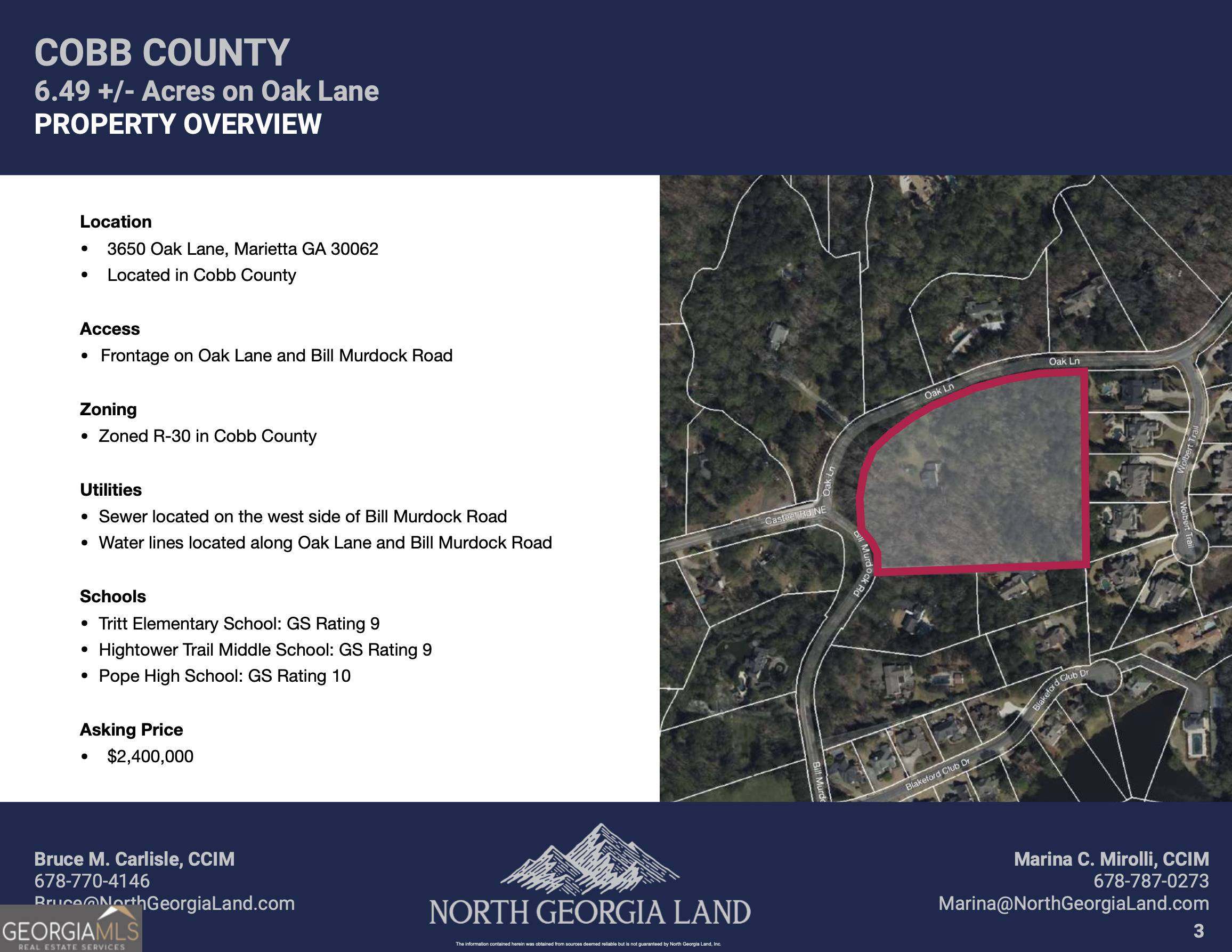 Marietta, GA 30062,3650 Oak LN