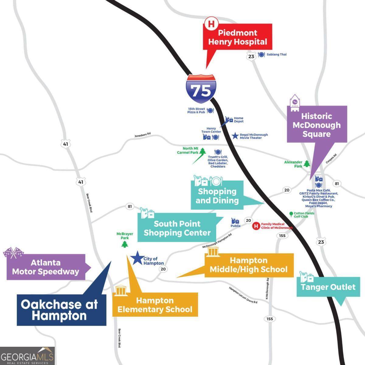 Hampton, GA 30228,147 Oakchase Park LN