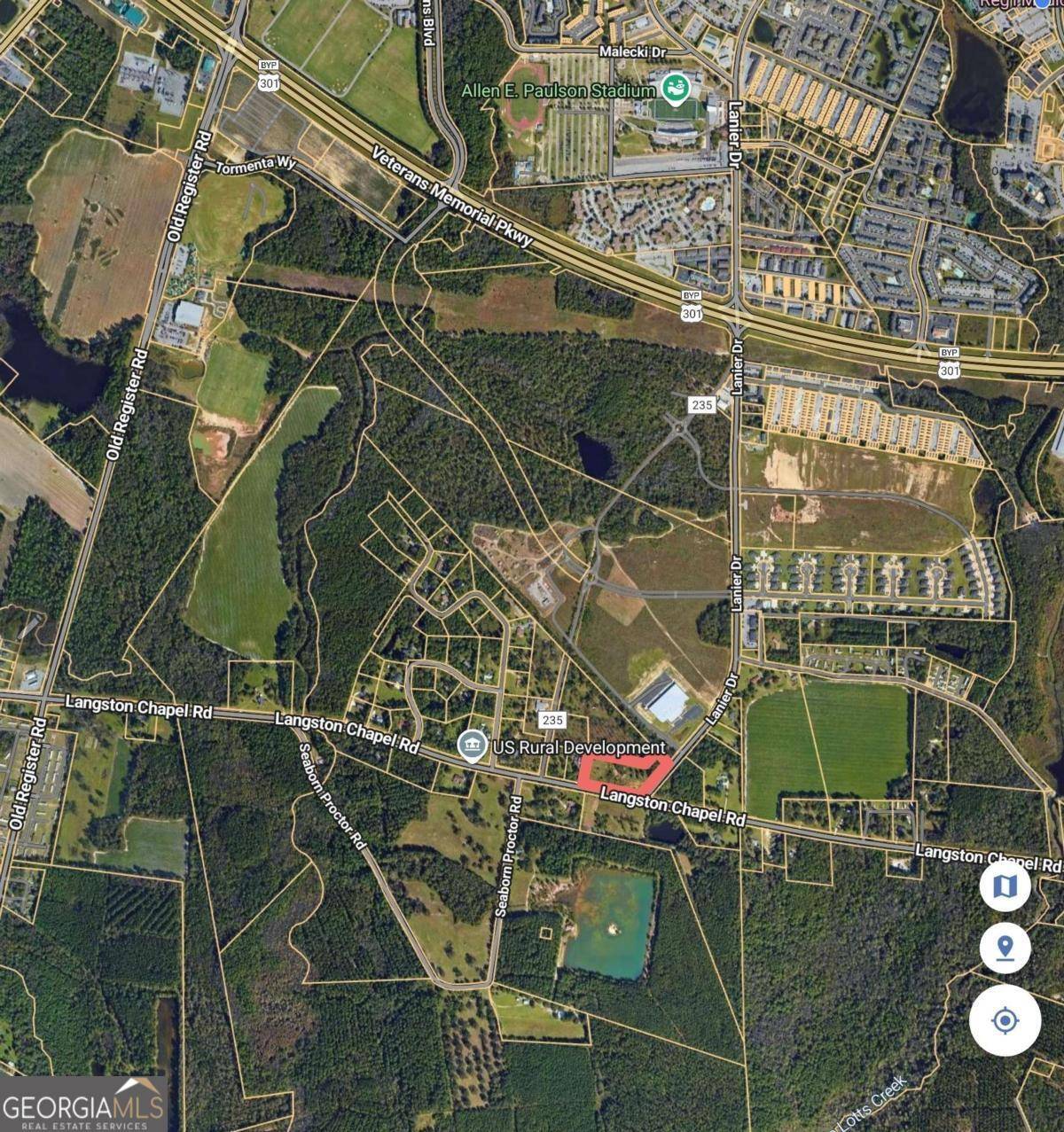 Statesboro, GA 30458,0 Langston Chapel & Lanier Dr RD