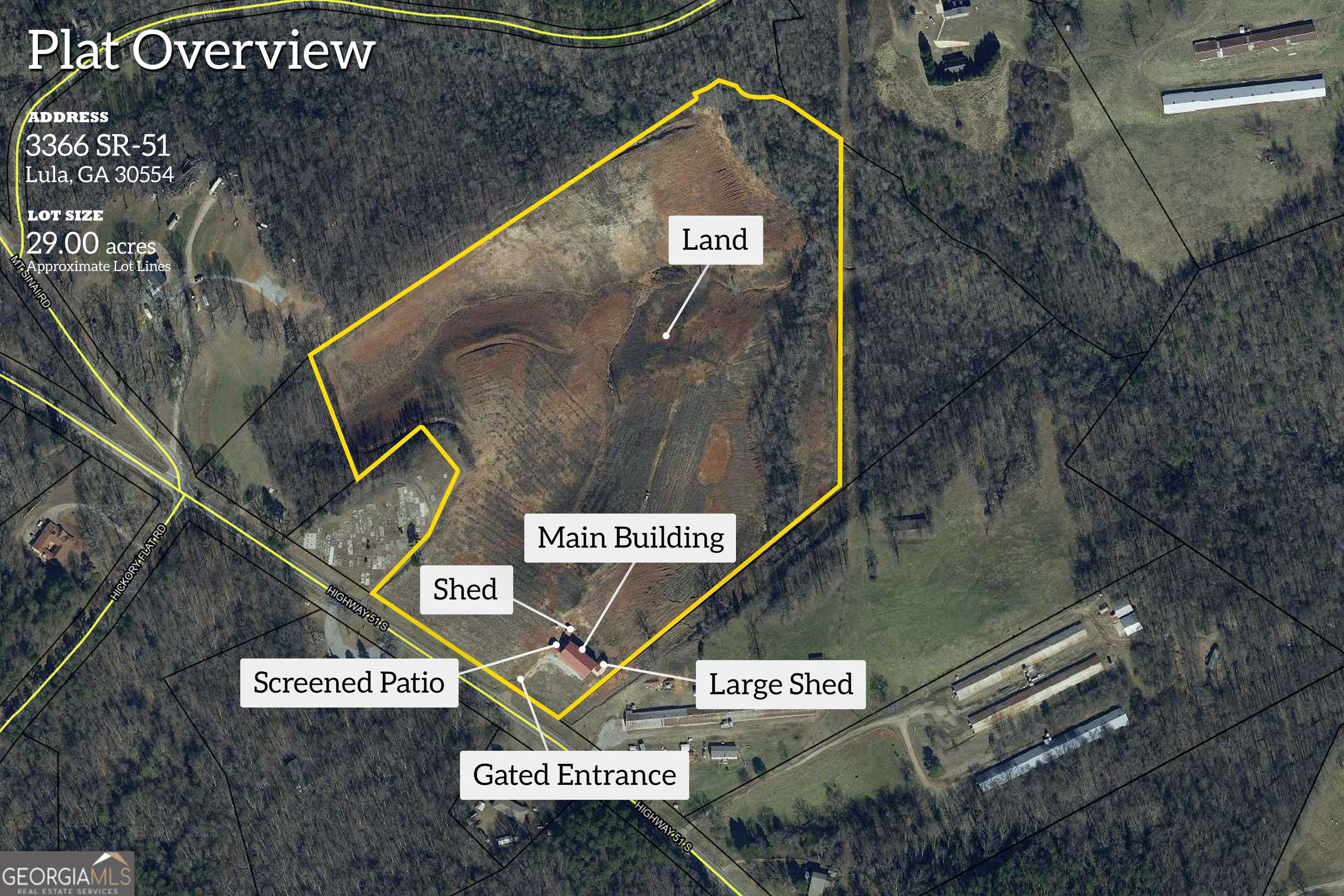 Lula, GA 30554,3366 Highway 51 S