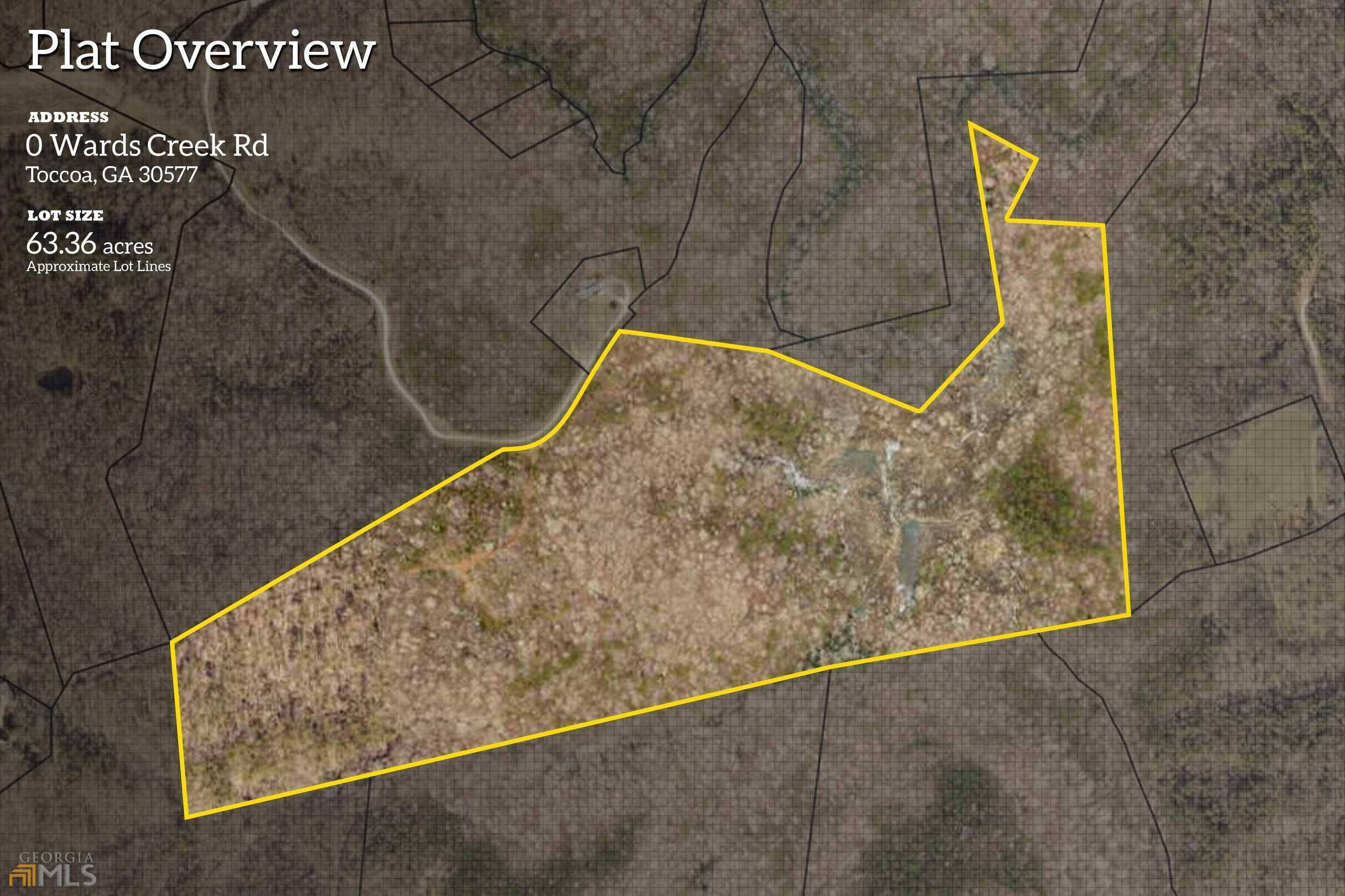 Toccoa, GA 30577,63.36 ACRES Wards Creek