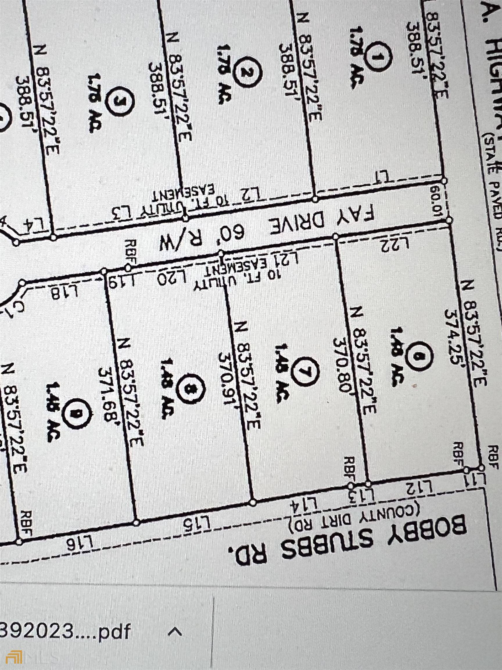 Statesboro, GA 30461,LOT 8 Fay DR