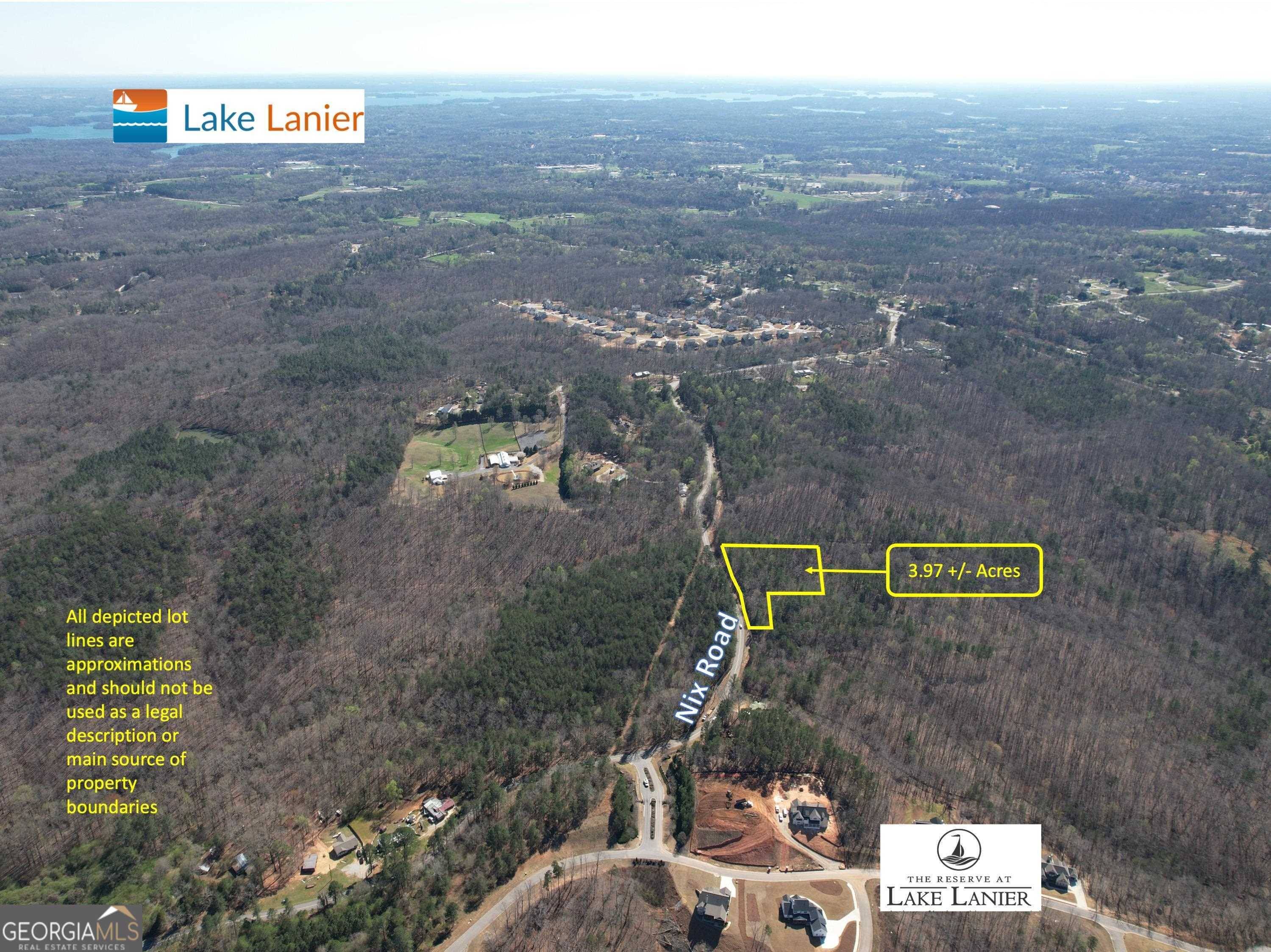 Dawsonville, GA 30534,0 Nix Road (tract 2; 3.97 Acres)