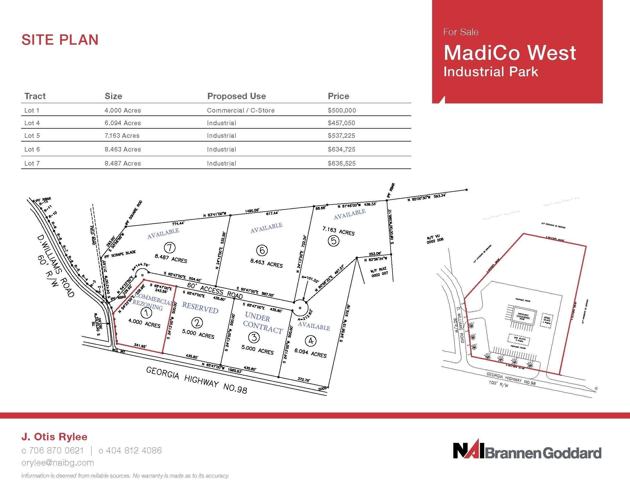 Commerce, GA 30530,0 Highway 98 MadiCo West Lot 3