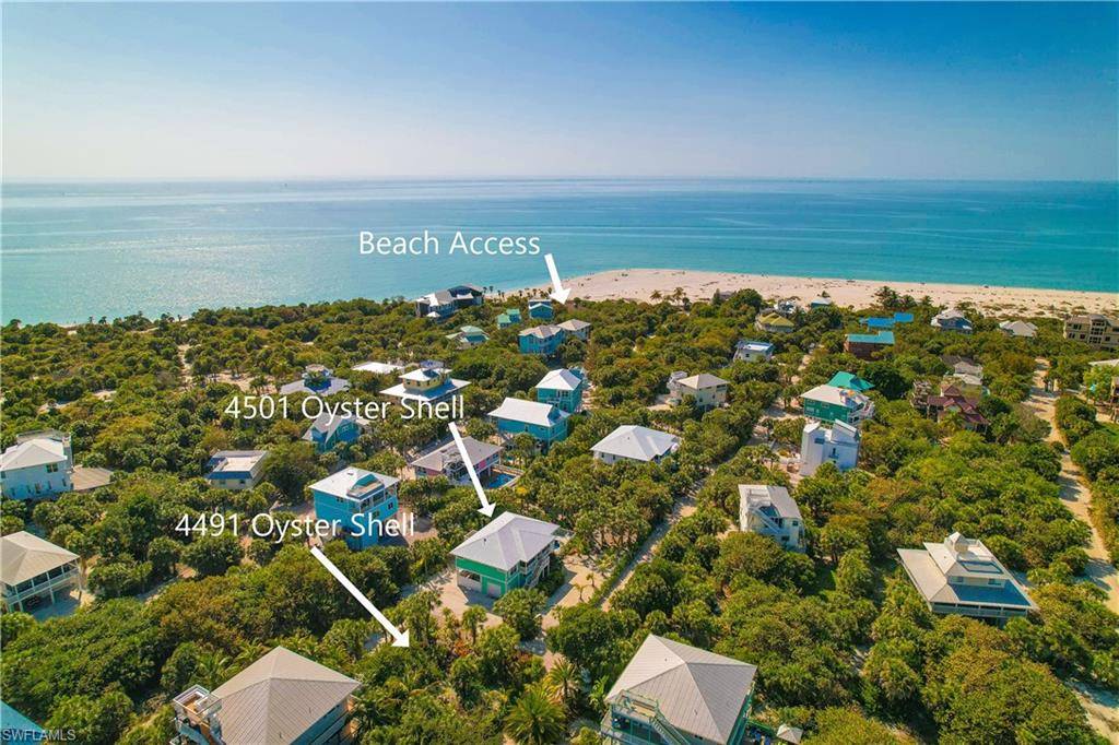 Upper Captiva, FL 33924,4501 & 4491 Oyster Shell DR