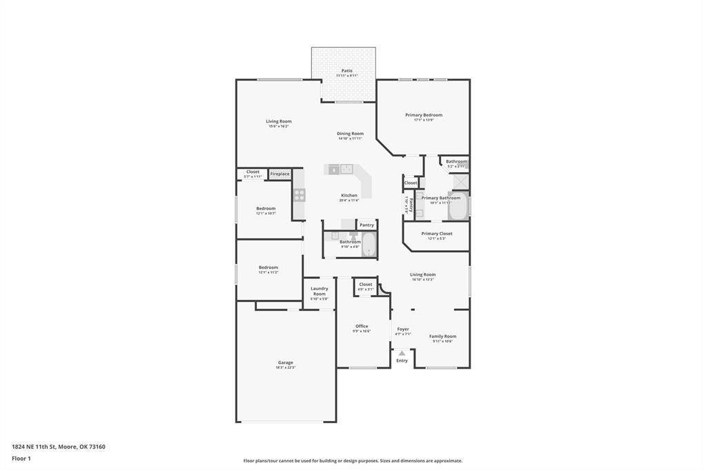 Moore, OK 73160,1824 NE 11th ST
