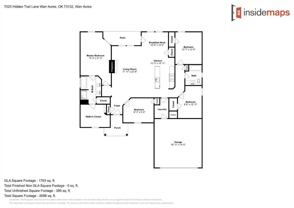 Warr Acres, OK 73132,7025 Hidden Trails LN