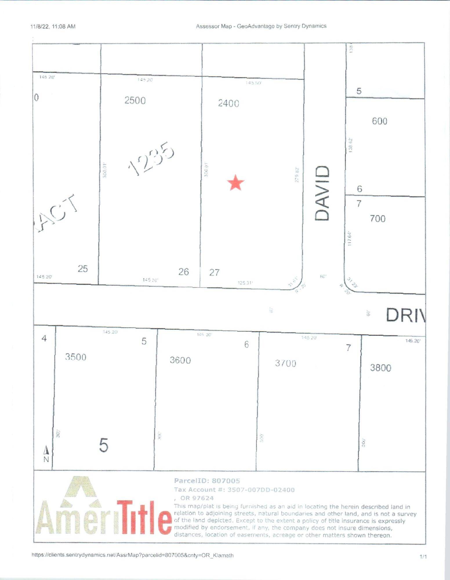 Chiloquin, OR 97624,Lot 27 David ST