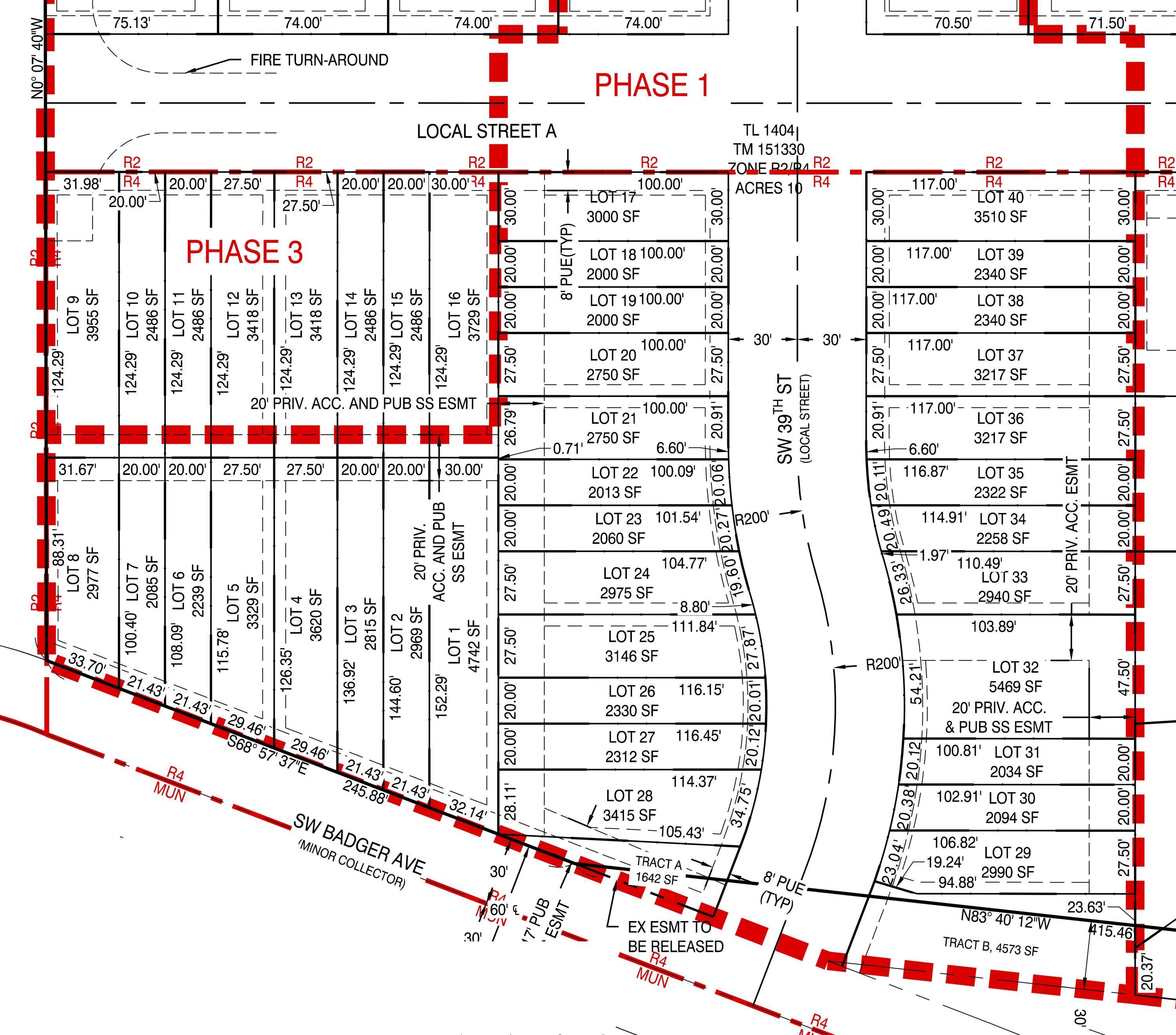 Redmond, OR 97756,0 3883 SW Badger AVE #LOTS 1-4