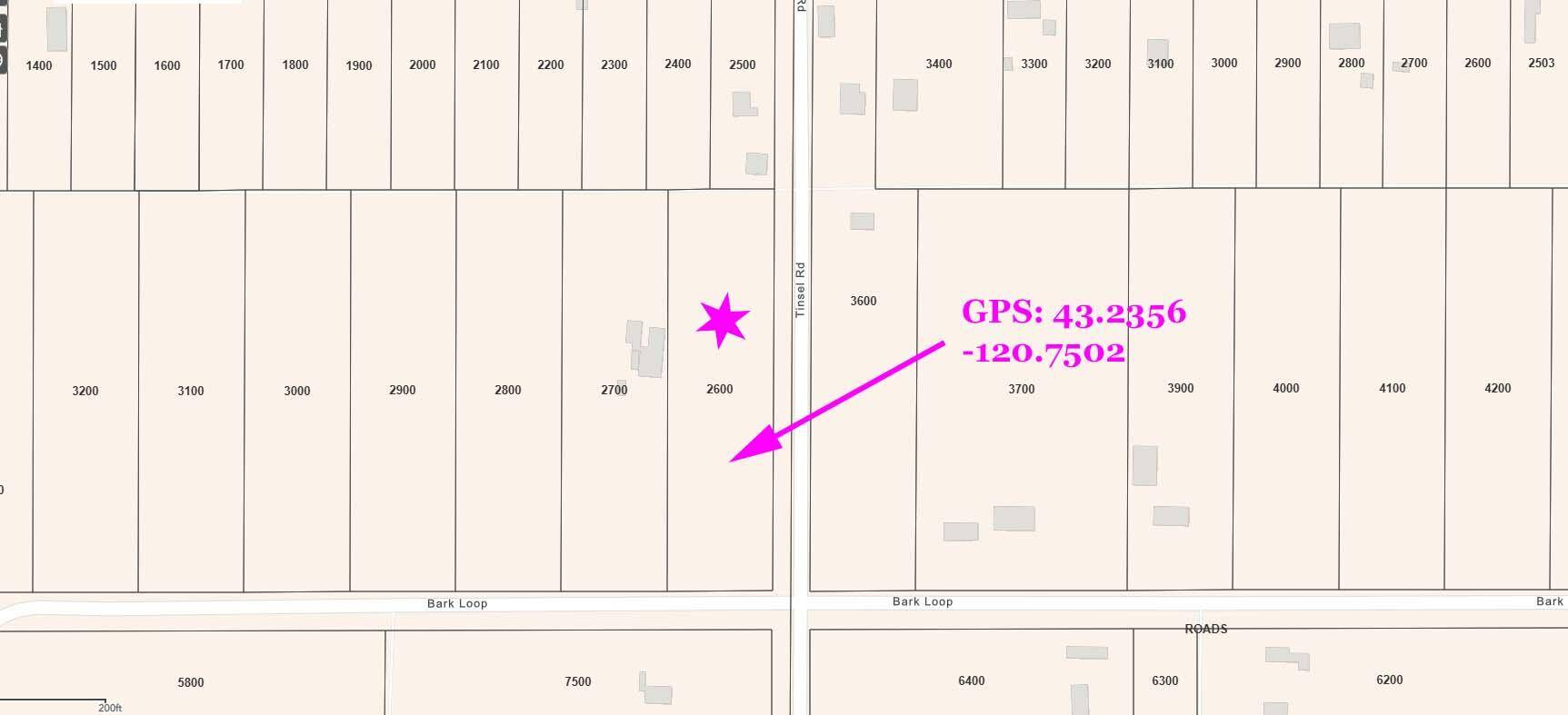 Christmas Valley, OR 97641,Tinsel RD #TL 2600