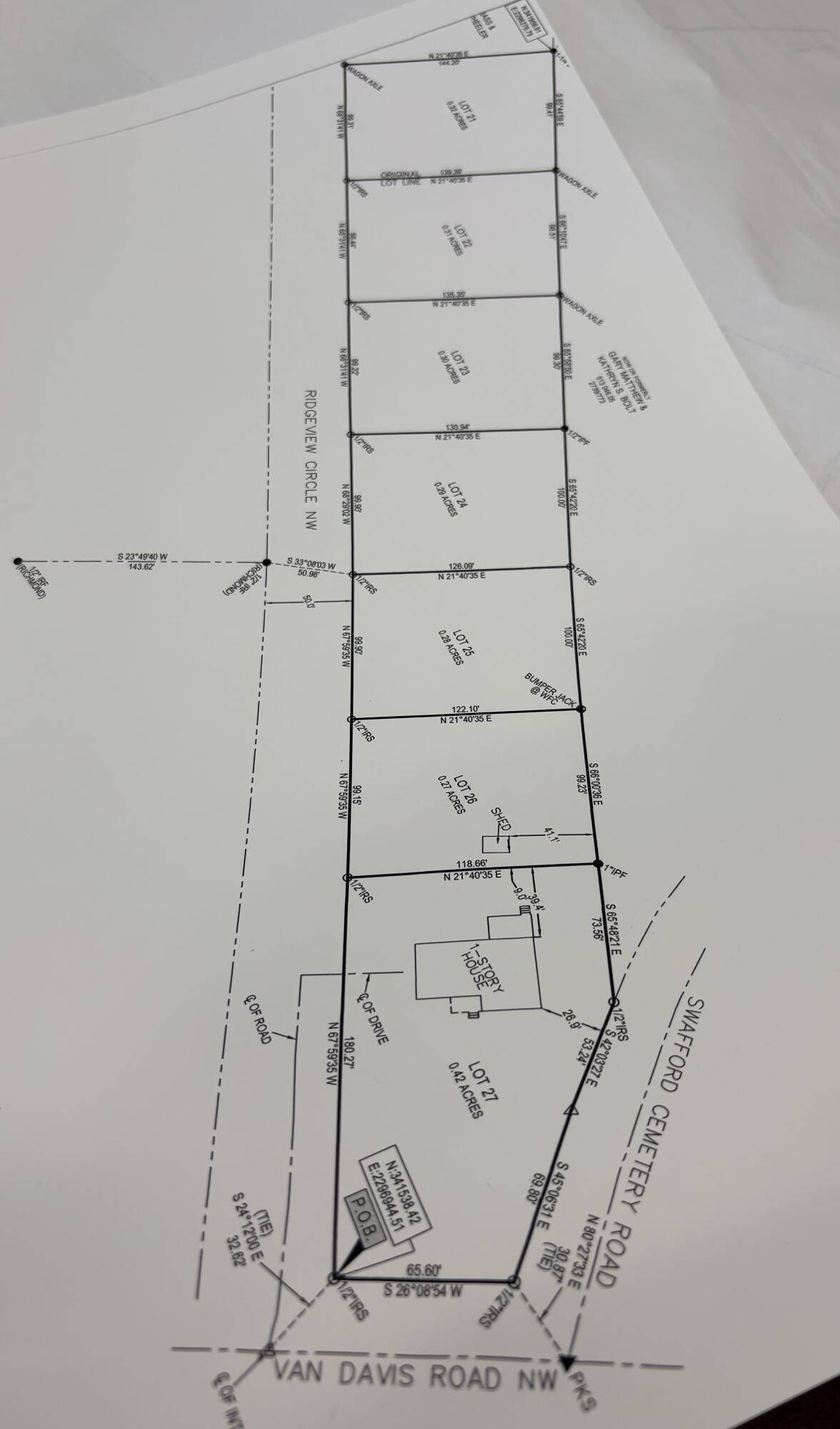 Georgetown, TN 37336,Lot 24 Van Davis RD