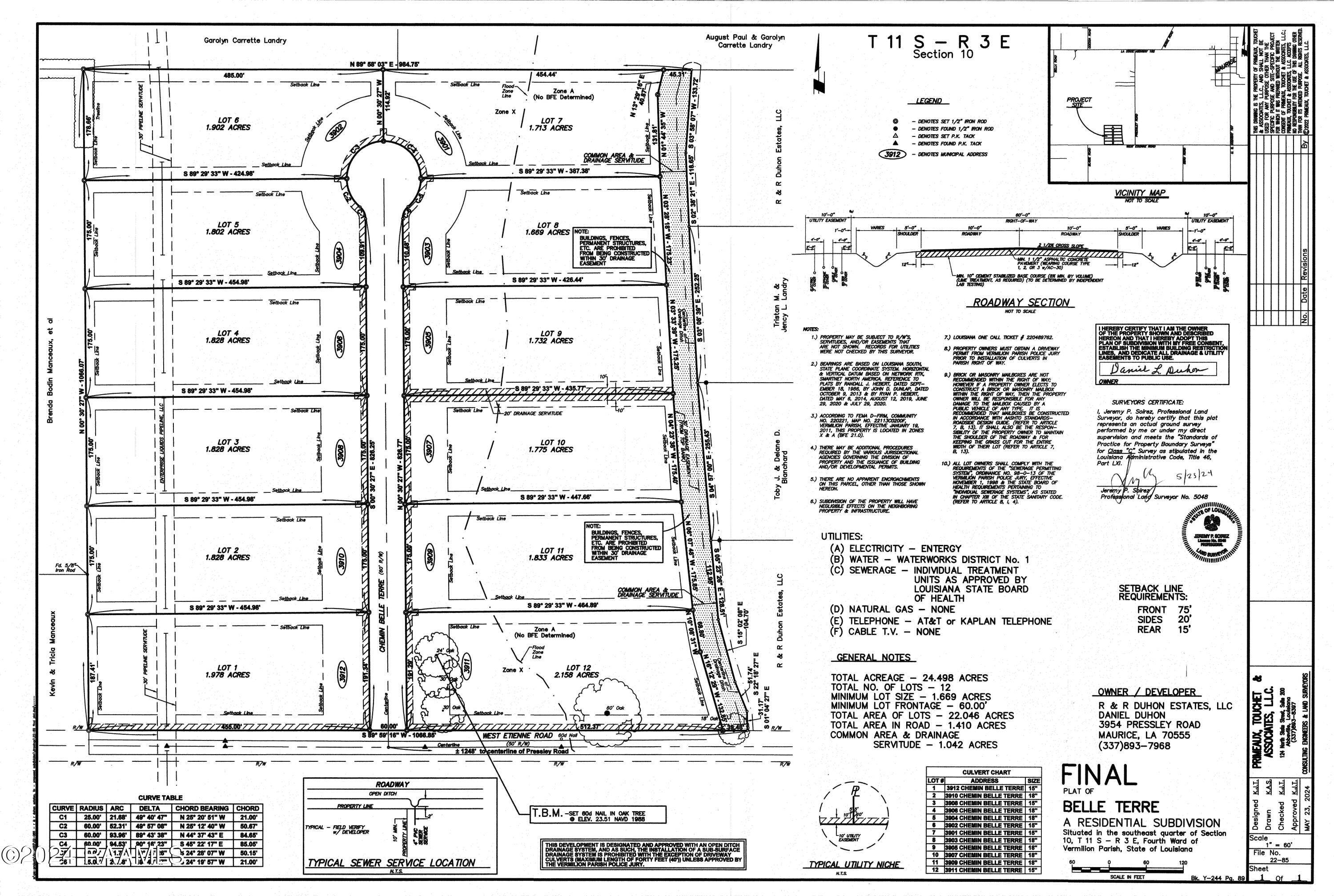 Maurice, LA 70555,3905 Chemin Belle Terre