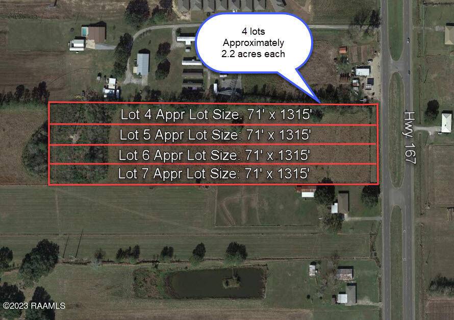 Maurice, LA 70555,Tbd Highway 167