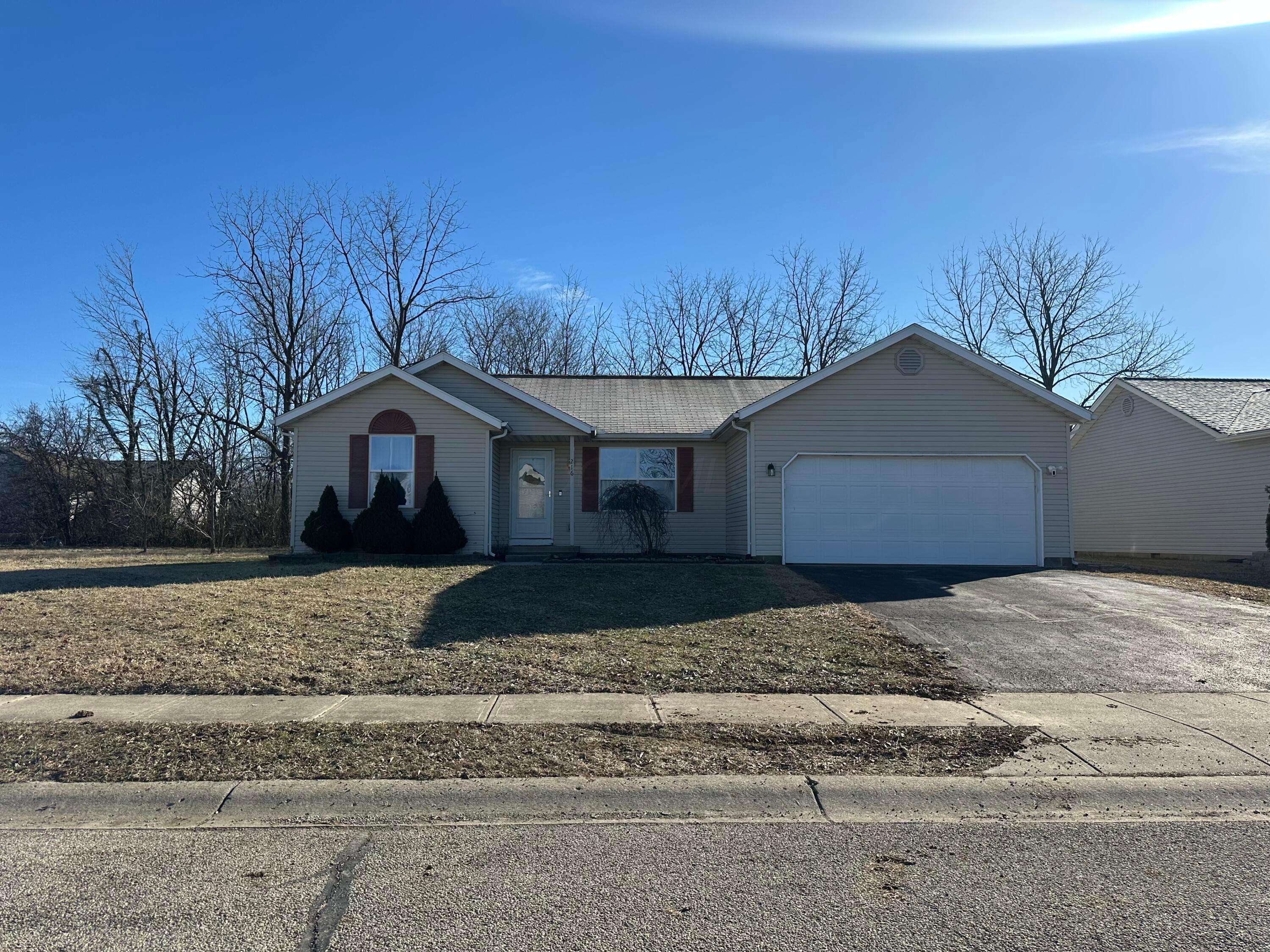 South Charleston, OH 45368,216 Fence Row Lane