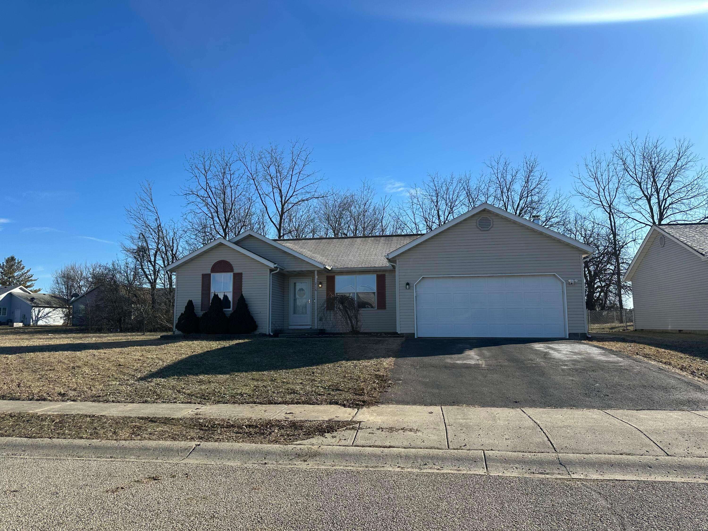 South Charleston, OH 45368,216 Fence Row Lane