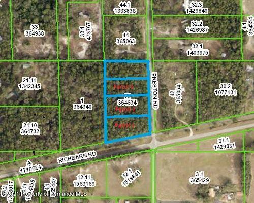 Brooksville, FL 34601,Preston Parcel 3 Road